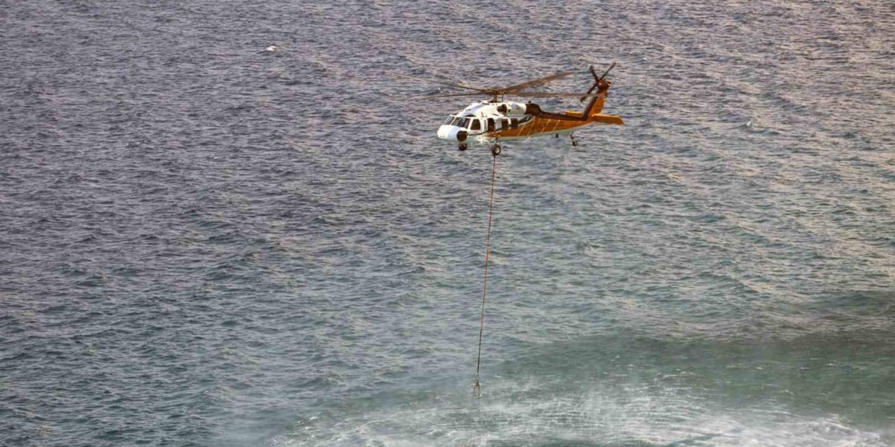 T-70 Yangın Söndürme Helikopteri ‘nefes’ Muğla’da Göreve Başladı