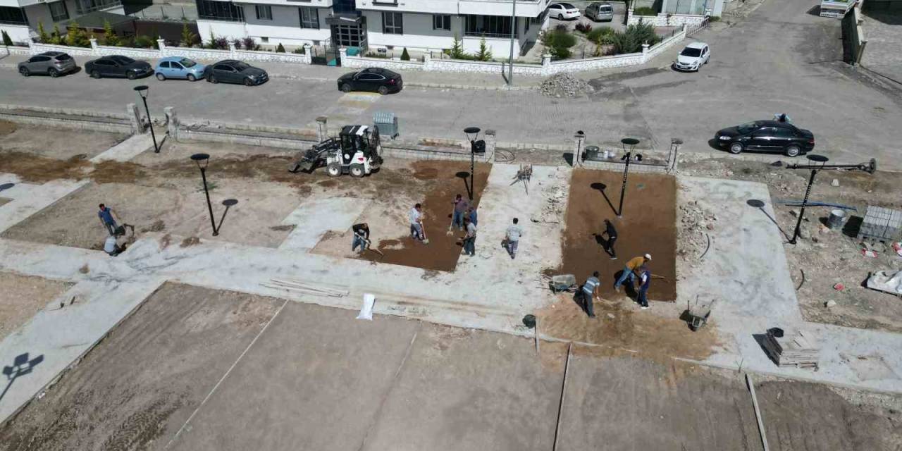 Güzelyurt Mahallesinde Yeni Park Yapımı Başladı