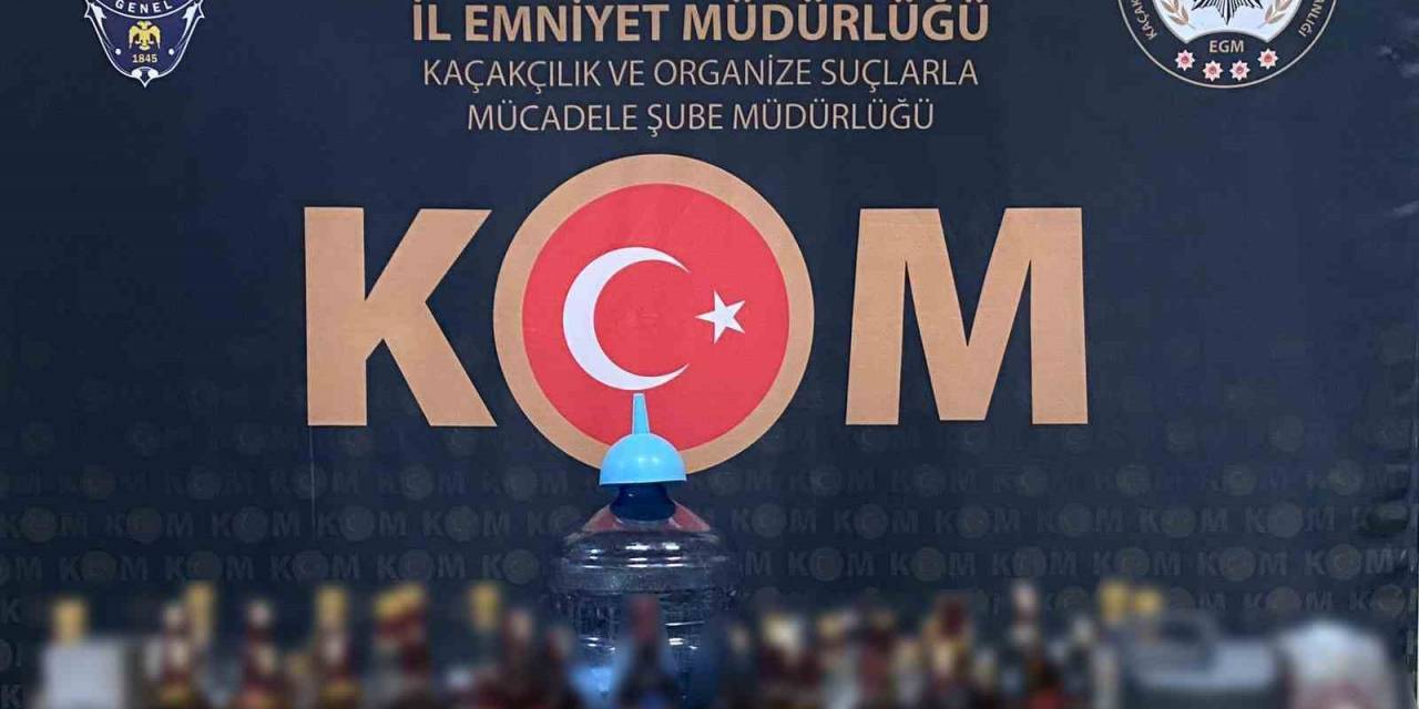 Tokat’ta Bir Köye Sahte İçki Operasyonu