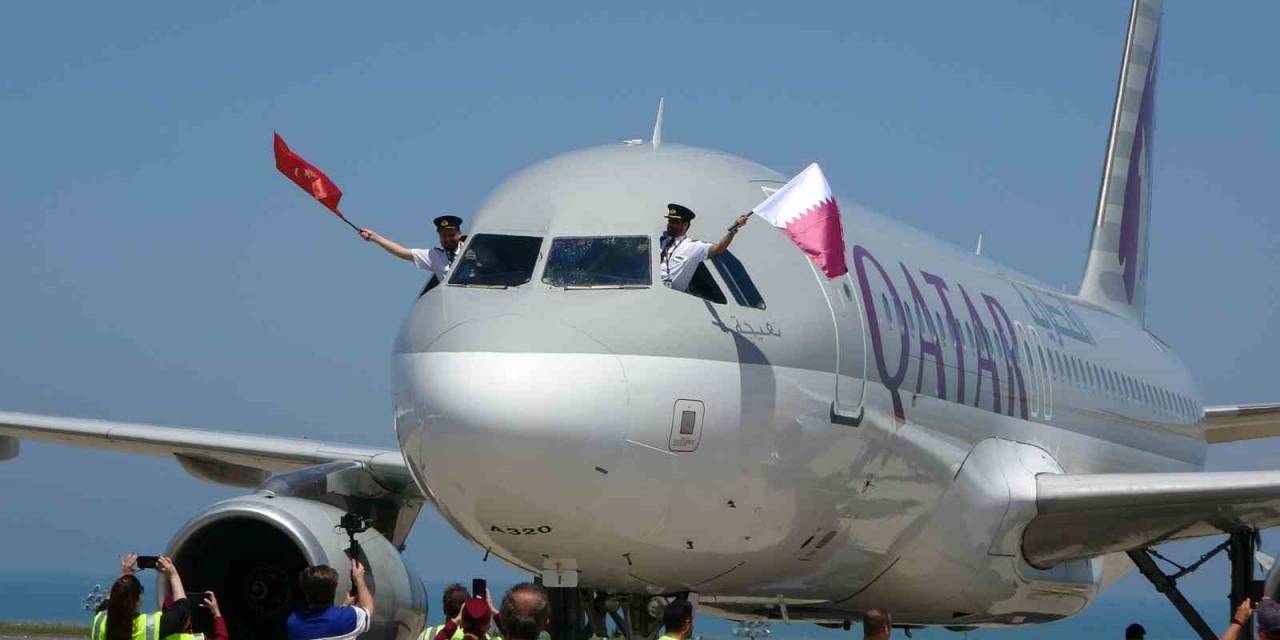 Katar Hava Yolları Doha’dan Trabzon’a Direk Uçak Seferleri Başlattı