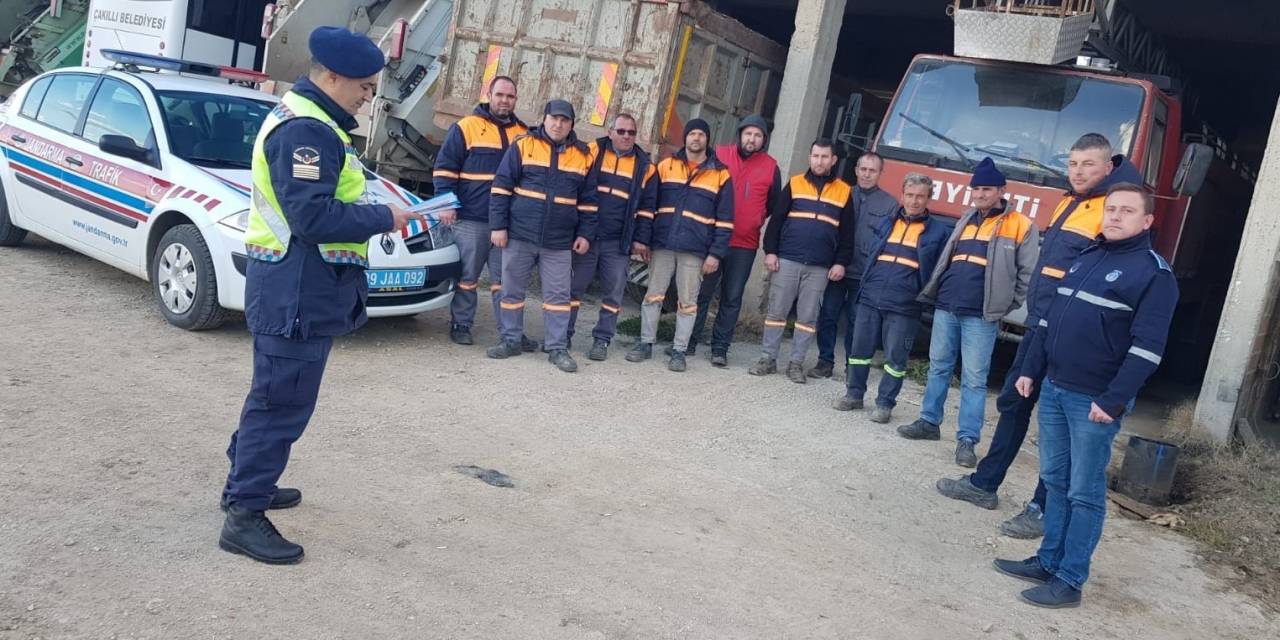 Jandarmadan Trafik Güvenliği Eğitimi