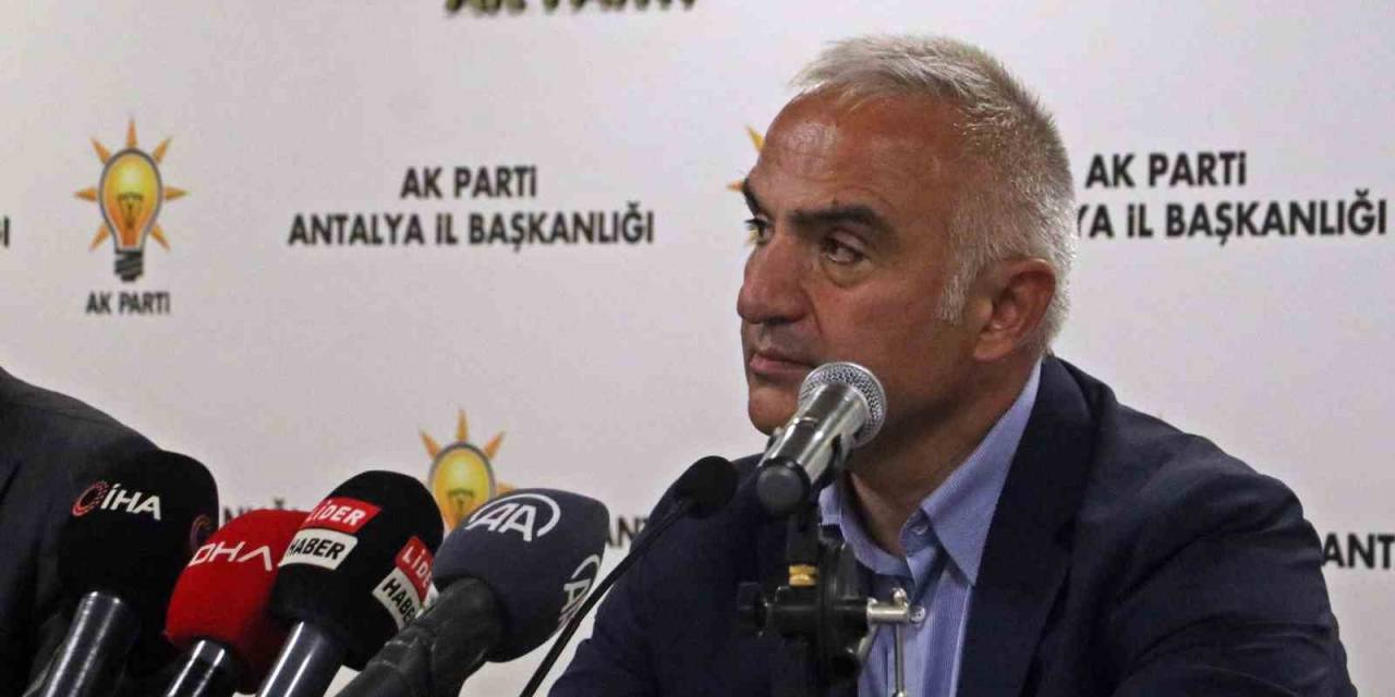 Bakan Ersoy: "en Fazla Geceleme Ve En Fazla Turizm Geliri Antalya’dan"