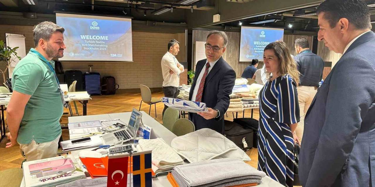 Denib Ev Tekstili Sektörünü Danimarka Ve İsveç’te Tanıtıyor