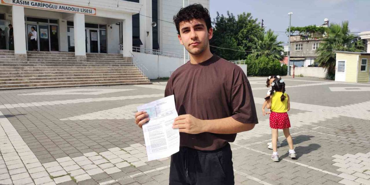 63 Saat Enkaz Altında Kalan Gürkan, Üniversite Sınavına Girdi