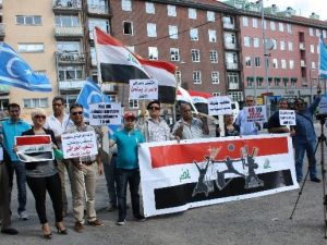 İsveç’te Irak Türkmenlerinden Irak’a Dostça Gösteri