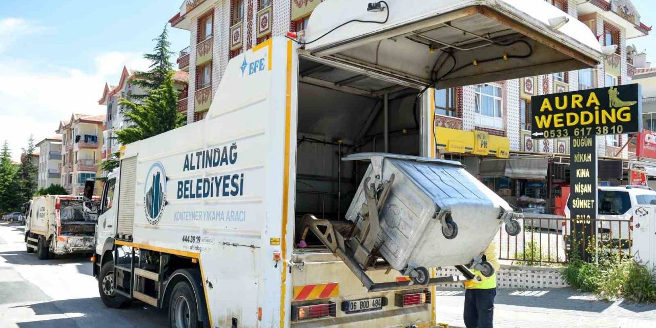 Altındağ Belediyesi Detaylı Temizlik Çalışmalarına Başladı