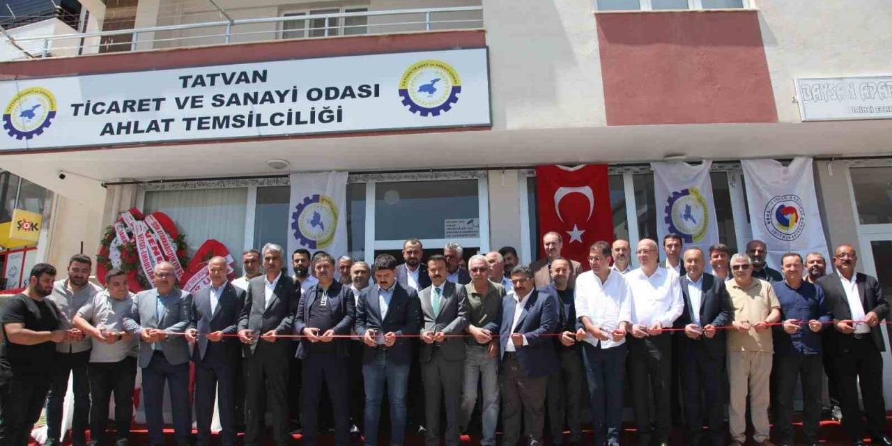 Tatvan Tso Ahlat Temsilciliği Hizmete Açıldı