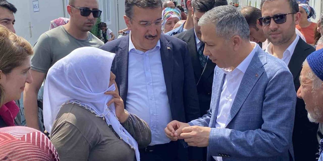 İçişleri Bakanı Ali Yerlikaya Malatya’da İncelemelerde Bulundu