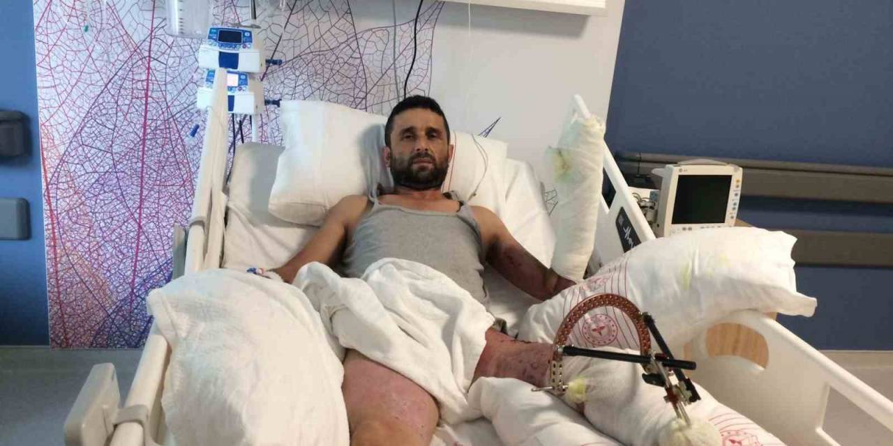 İş Kazasında Ayağını Kaybeden Baba: "çocuklarımın Okumasını İstiyorum"