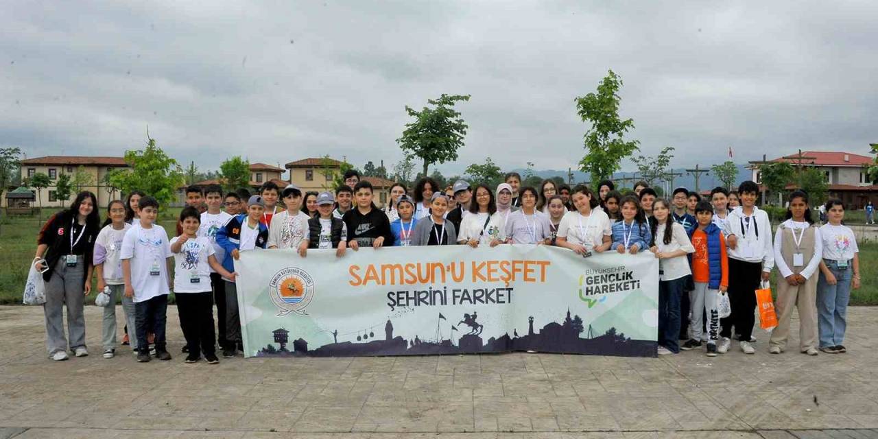 Afetzede Gençler Samsun’u Keşfetti