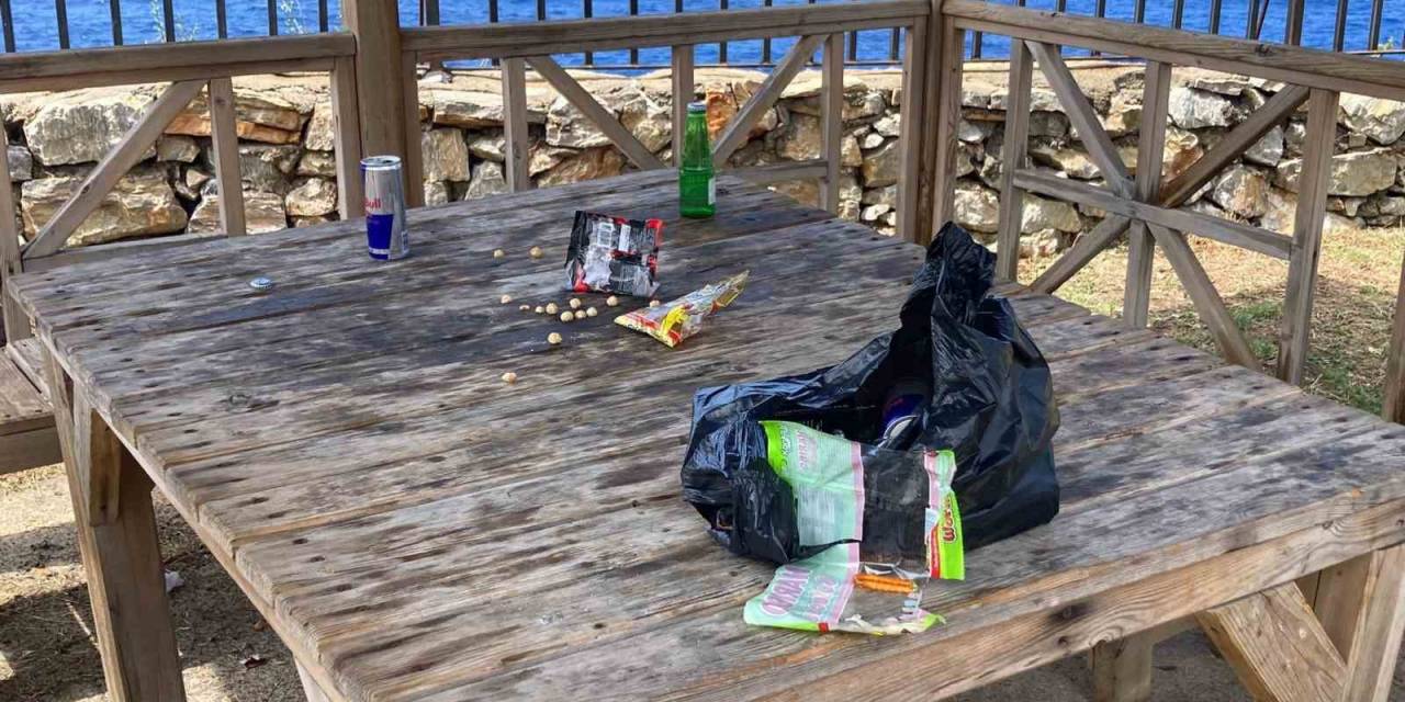 Mesire Alanında Tepki Çeken Görüntüler