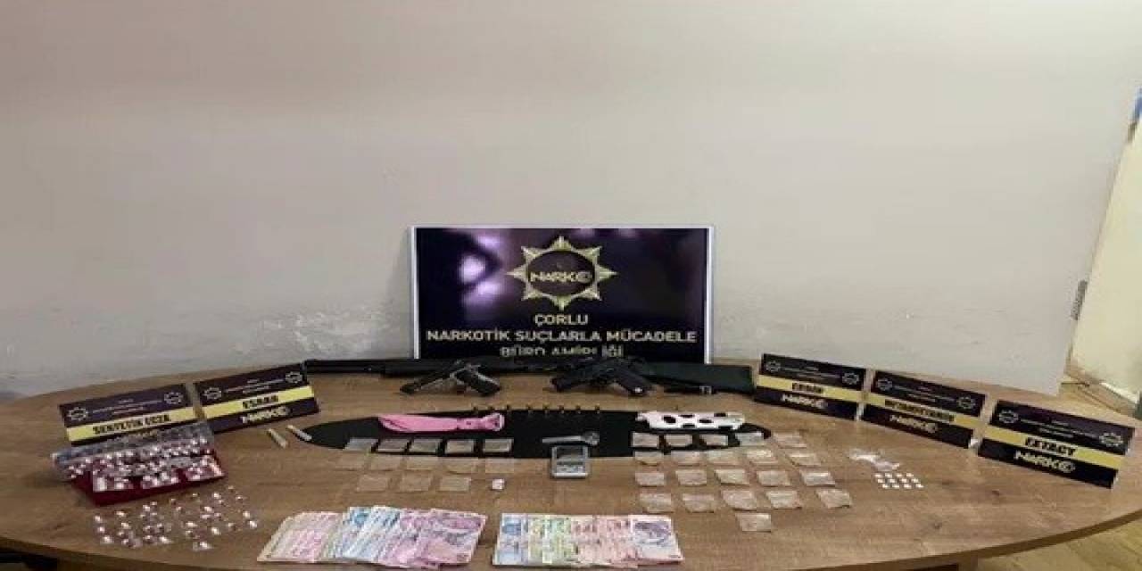 Tekirdağ’da Uyuşturucu Operasyonu: 8 Gözaltı