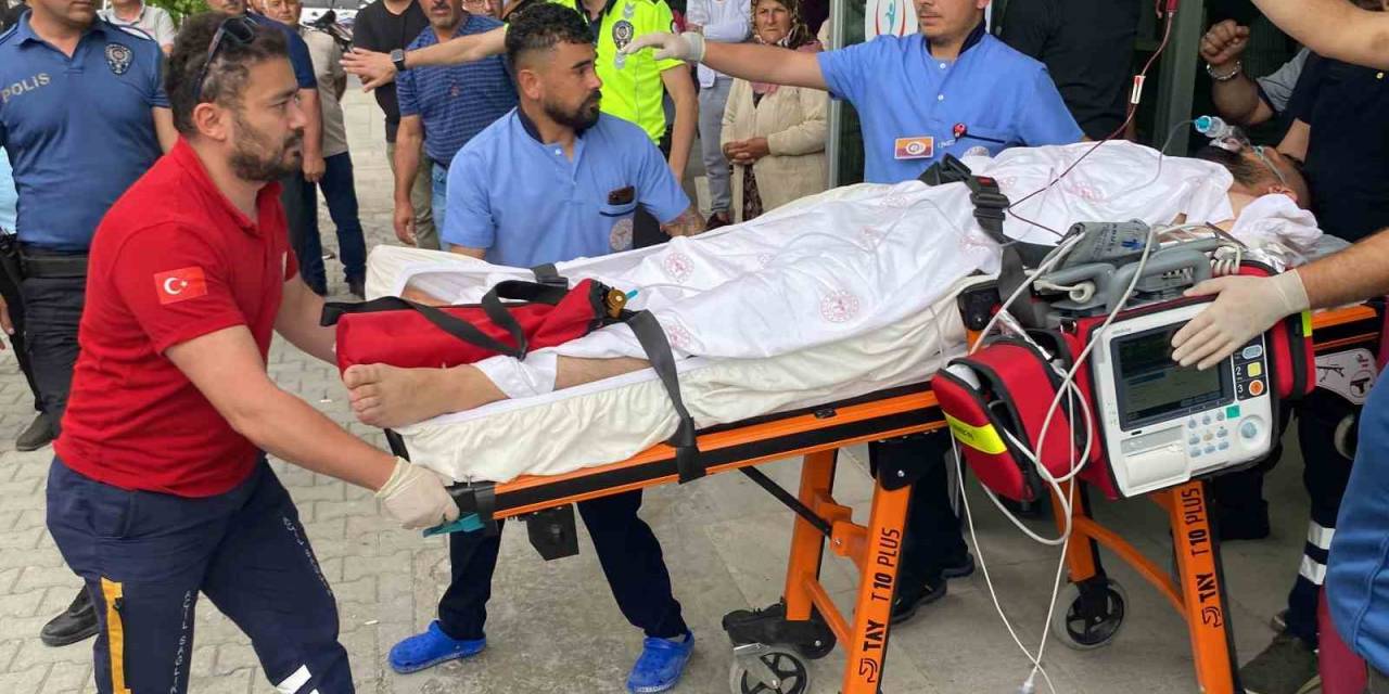 Kavgada Göğsünden Bıçaklandı, Hava Ambulansı İle Konya’ya Sevk Edildi