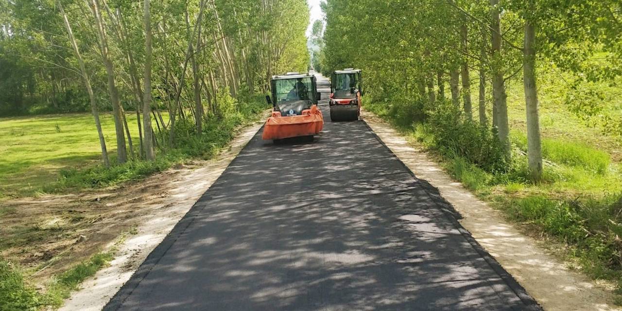 Dereköy Köyü’ne 3 Bin 200 Metrelik Asfalt Yol Yapıldı