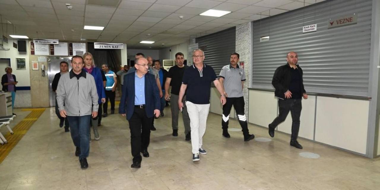 Başkan Ergün’den Sabah Saatlerine Kadar Sel Bölgesinde İnceleme