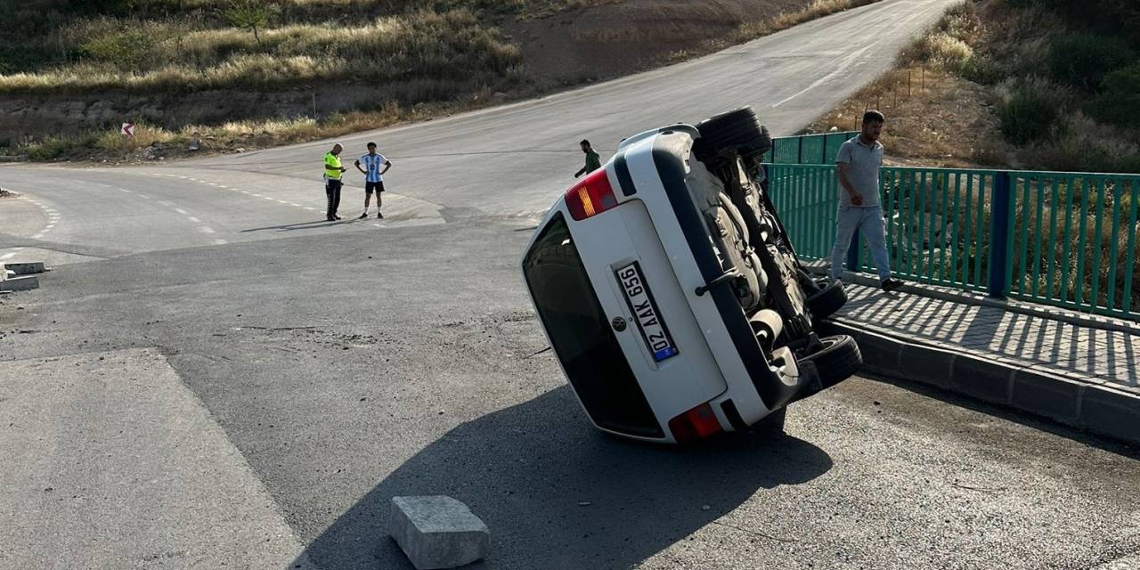 Aynı Yolda Bir Haftada 3 Araç Takla Attı