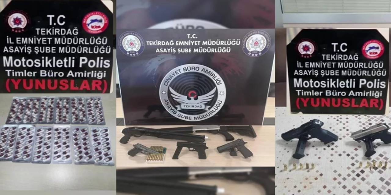 Tekirdağ’da Çeşitli Suçlardan Aranan 147 Kişi Tutuklandı
