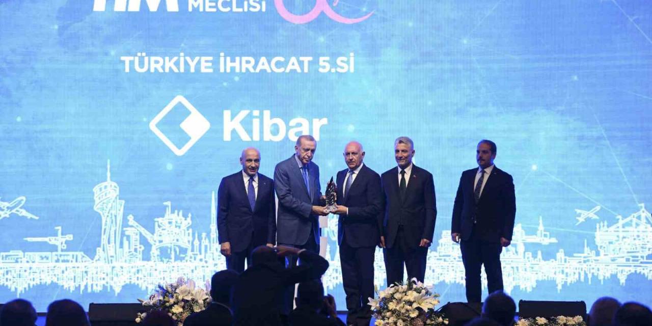 Kibar Holding’e Tim İhracat Ödülü