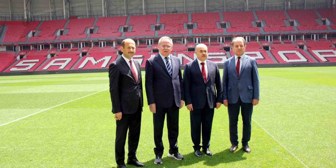 Samsun Ve 19 Mayıs Stadyumu Türkiye-galler Maçına Hazır