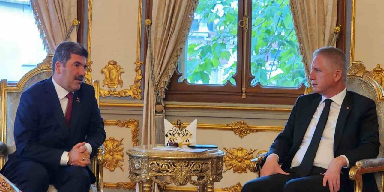 Gaziantepli Halı İhracatçıları İstanbul Valisi Davut Gül’ü Ziyaret Etti