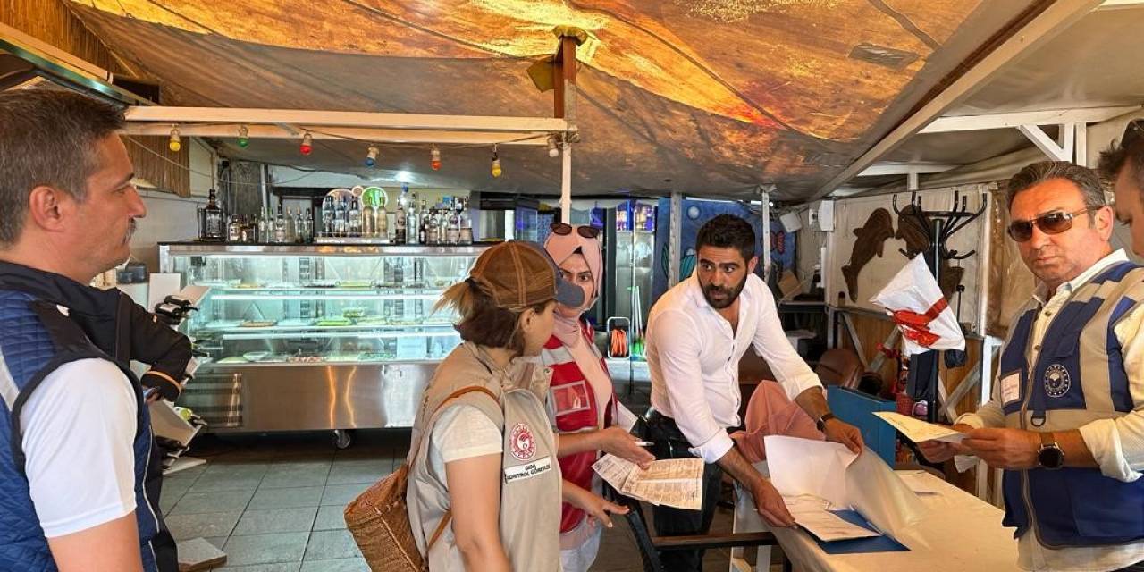 Heybeliada’da Restoranlara Sıkı Denetim
