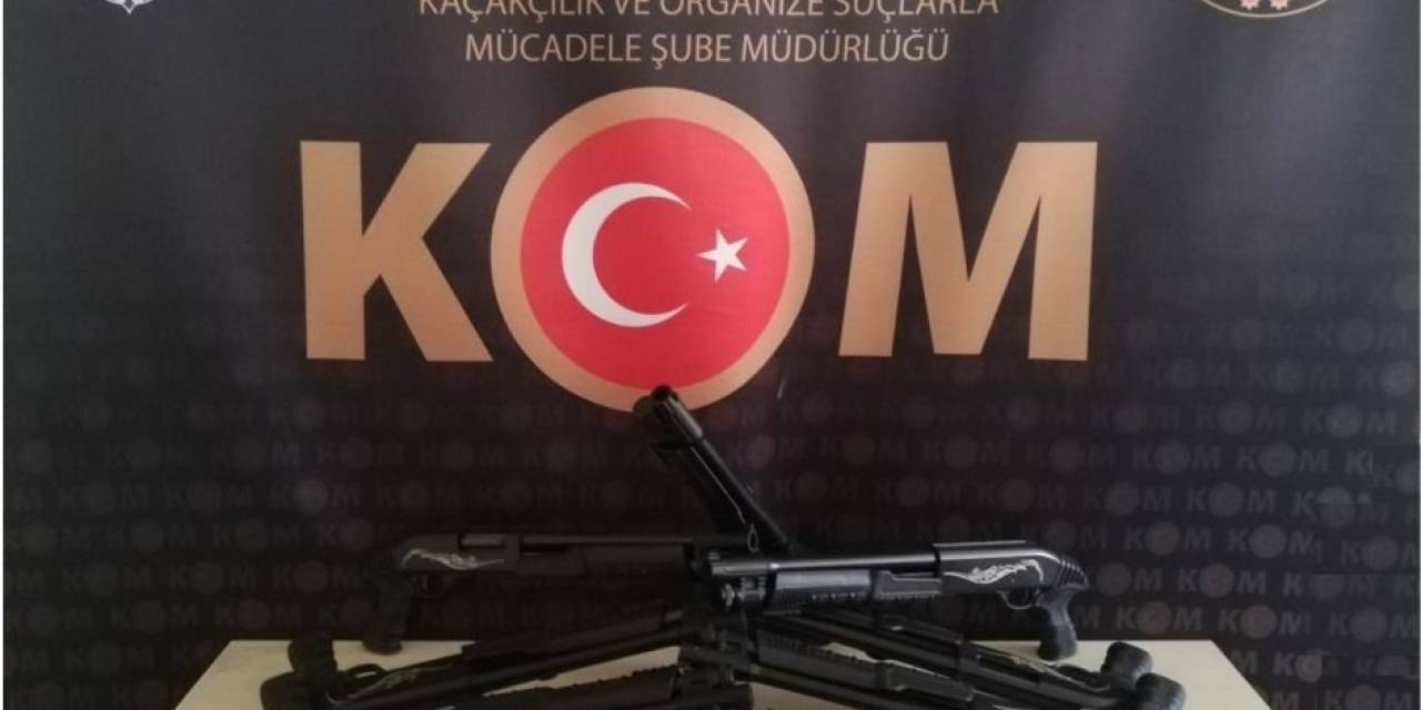Burdur’da Kaçak Silah Operasyonu