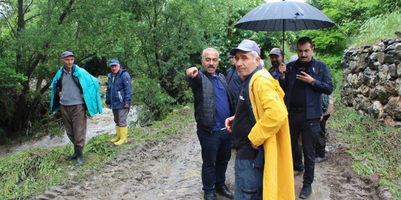 Çorum’da Sel: Dereler Taştı, Tarım Arazileri Sular Altında Kaldı