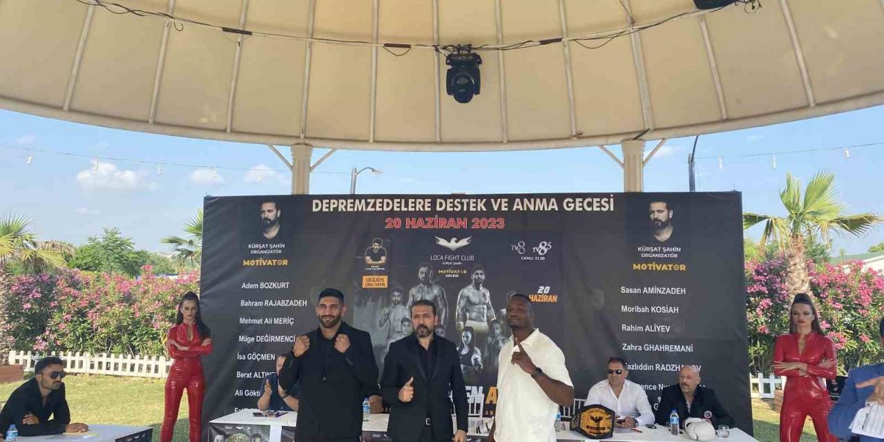 Depremzedeler İçin Düzenlenecek Kick Boks Turnuvasının Tanıtım Toplantısı Yapıldı