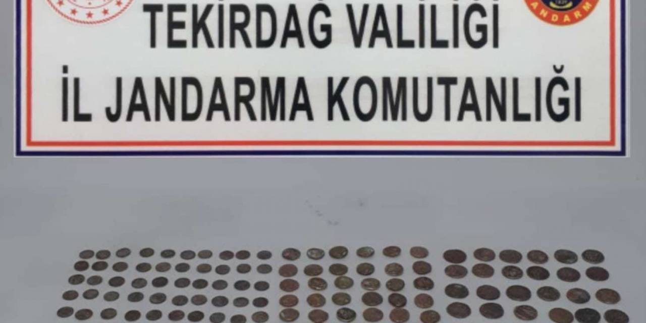 Tekirdağ’da 198 Sikke Ele Geçirildi