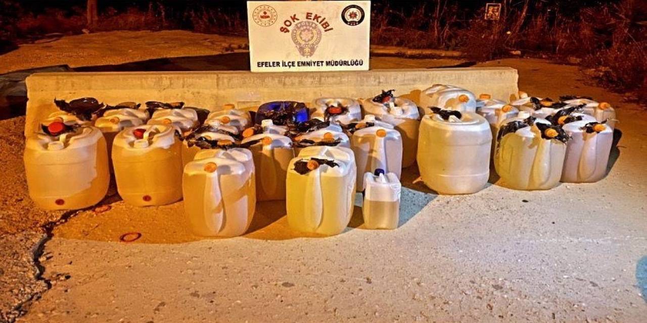 Yarım Ton Kaçak Akaryakıt Ele Geçirildi