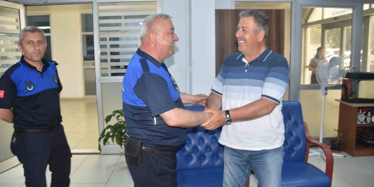 Hayatını Kurtaran Kdz. Ereğli Zabıtasına Tatlıyla Teşekkür Etti