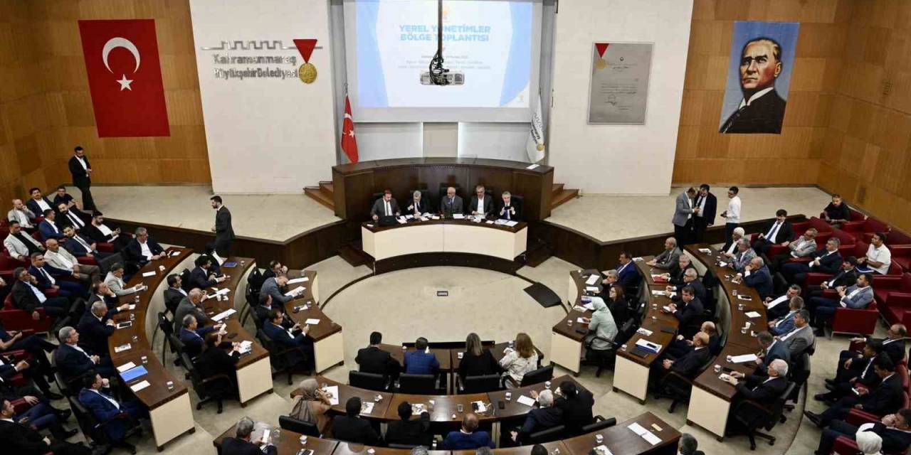 Ak Parti Yerel Yönetimler Bölge Toplantısı Kahramanmaraş’ta Yapıldı