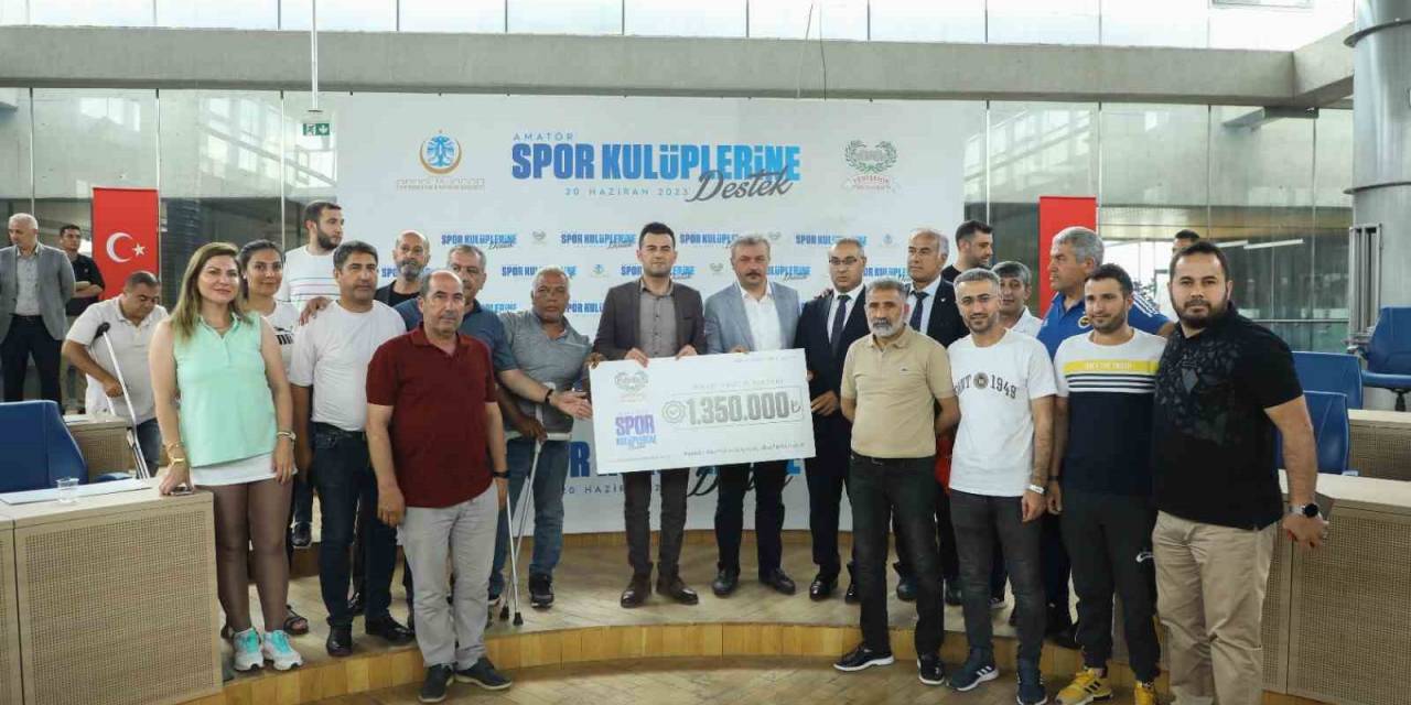 Yenişehir Belediyesi’nden 27 Amatör Spor Kulübüne 1 Milyon 350 Bin Tl Destek
