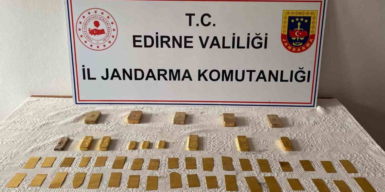 Kapıkule Sınır Kapısında 15 Kilo Altın Ele Geçirildi