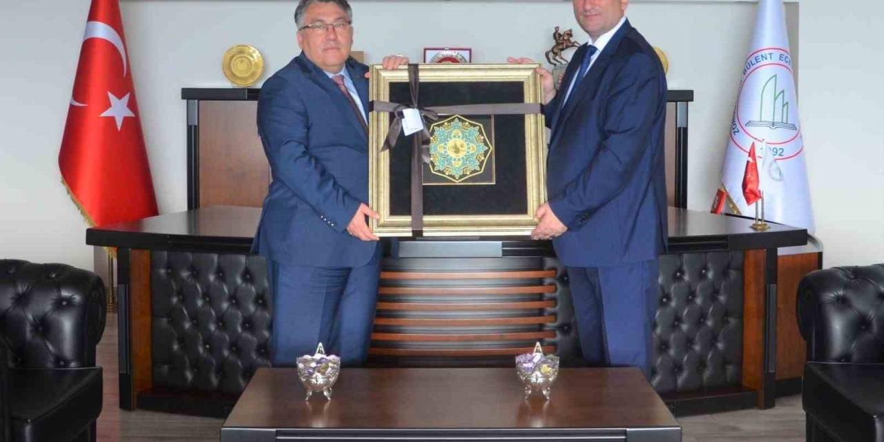 Adnsu Rektörü Babanlı’dan Rektör Özölçer’e Ziyaret