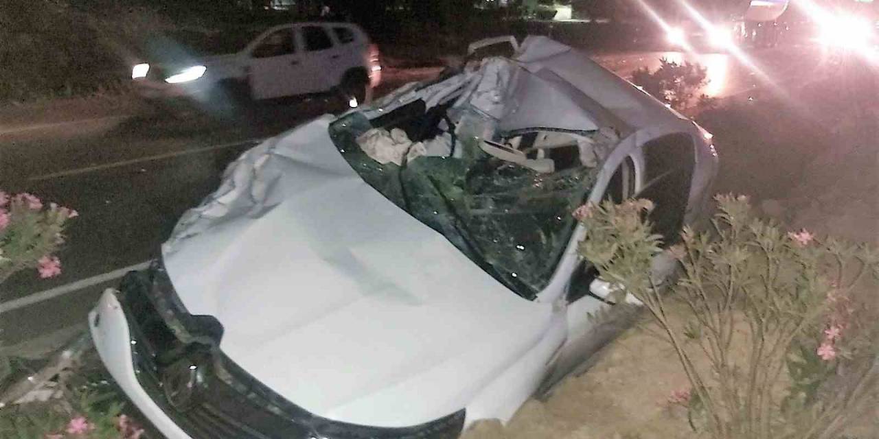 Otomobil Tıra Ok Gibi Saplandı: 1 Ağır Yaralı