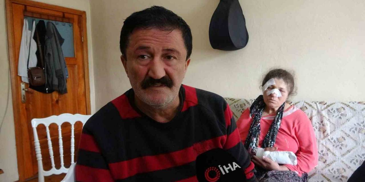 4 Çocuk Annesi Acımasızca Darp Edildi