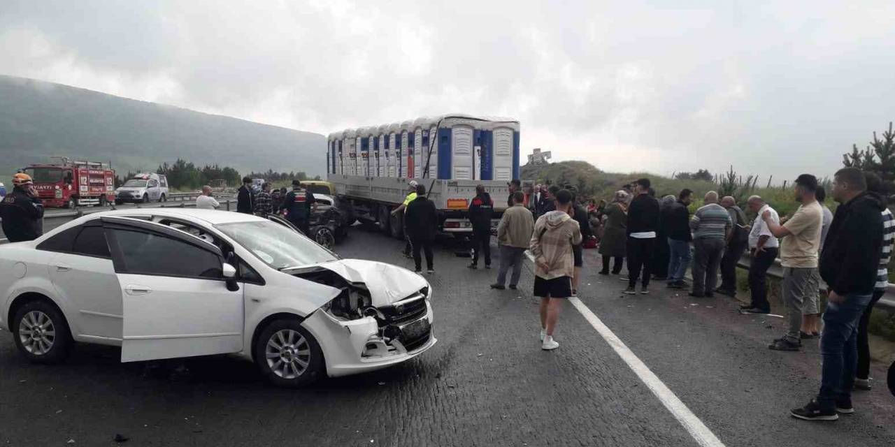 Karabük’te Zincirleme Trafik Kazası: 10 Yaralı