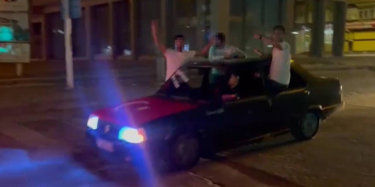 Konvoy Oluşturarak Trafikte Tehlike Saçan 7 Araca Ceza