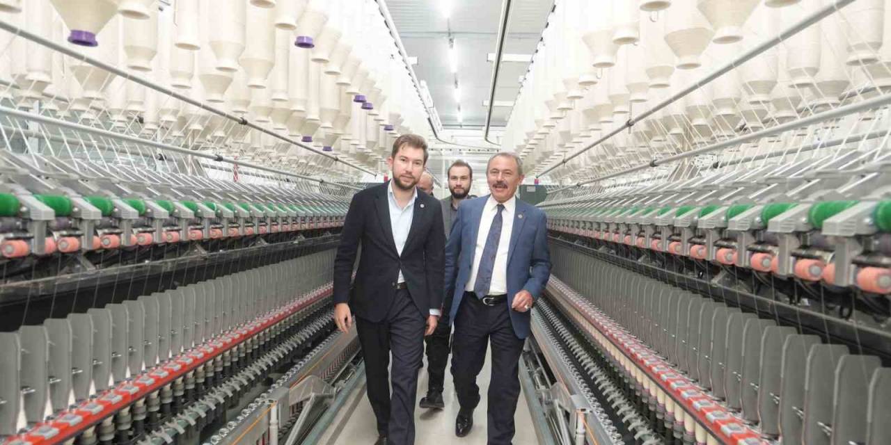 Milletvekili Şahin Tin: “sanayicilerimiz, Denizli’mizin Gurur Kaynağıdır”