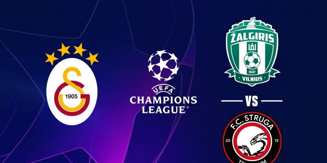 Galatasaray, Zalgiris Vilnius - Fc Struga Eşleşmesinin Galibiyle Karşılaşacak