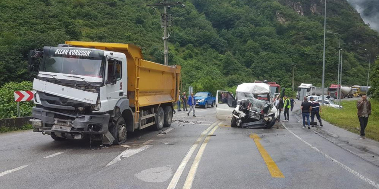 Giresun’da Trafik Kazası: 1 Ölü