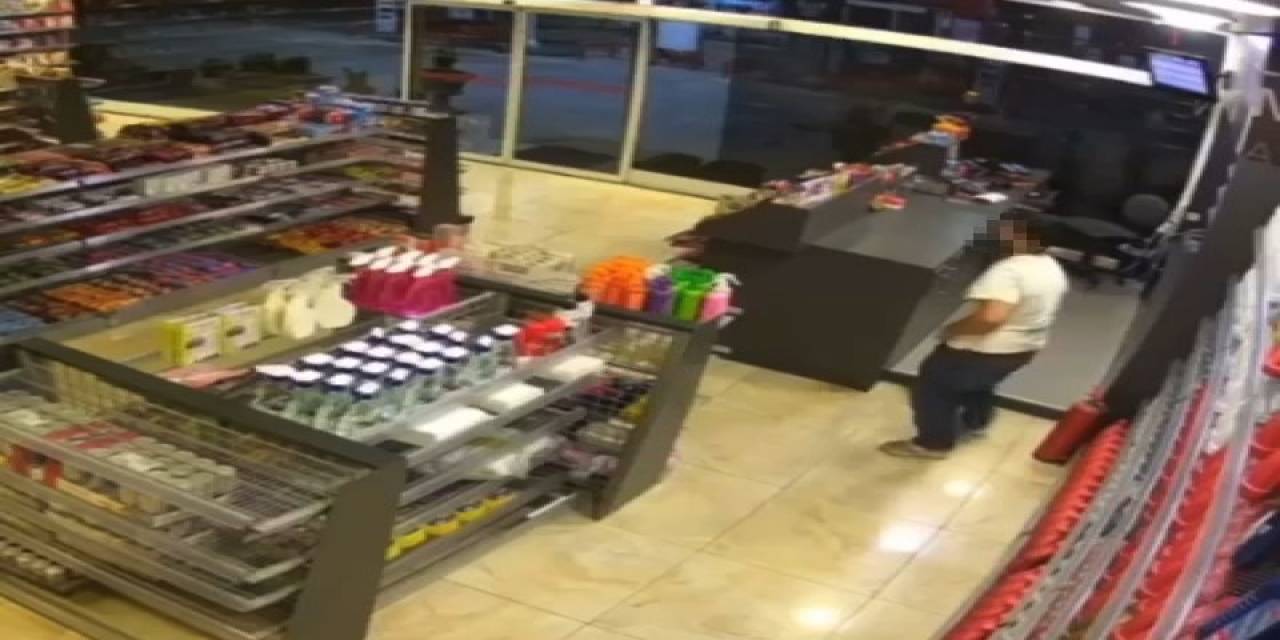 Batman’da Çevreyi Kollayan Hırsız, Bir Anlık Boşlukla Kasadan Paraları Aldı
