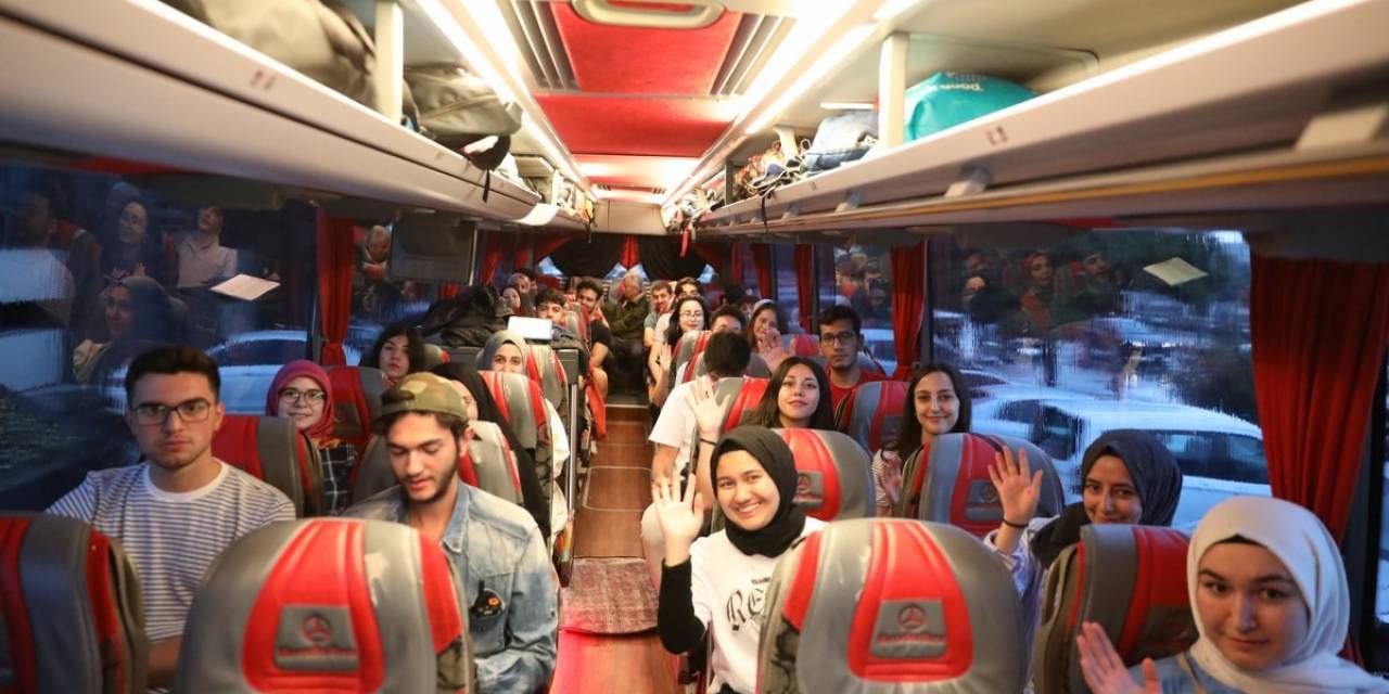 Melikgazi Yeşilaycı Gençleri Çanakkale’ye Uğurladı