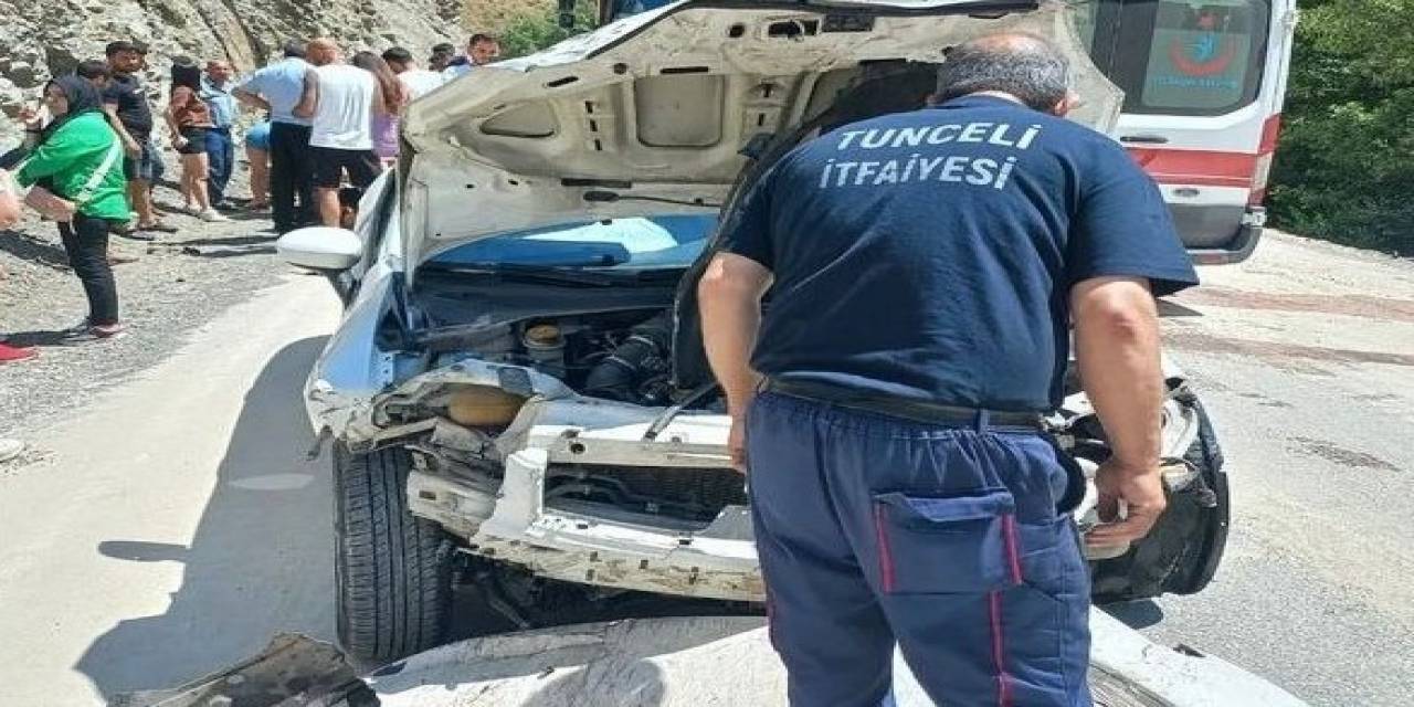 Tunceli’de Kaza: 3 Yaralı