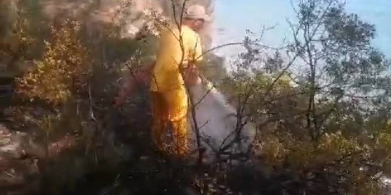 Muğla’da Orman Yangını Ekiplerin Zamanında Müdahalesi İle Söndürüldü