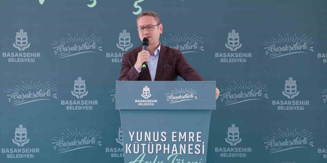 Başakşehir’de Yunus Emre Kütüphanesi Açıldı