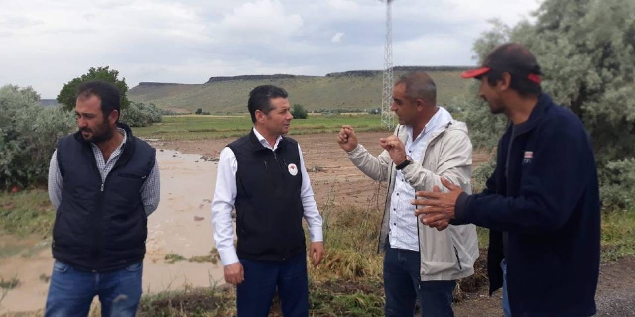 Nevşehir’de Tarım Arazilerinde Hasar Tespit Çalışmaları Başladı
