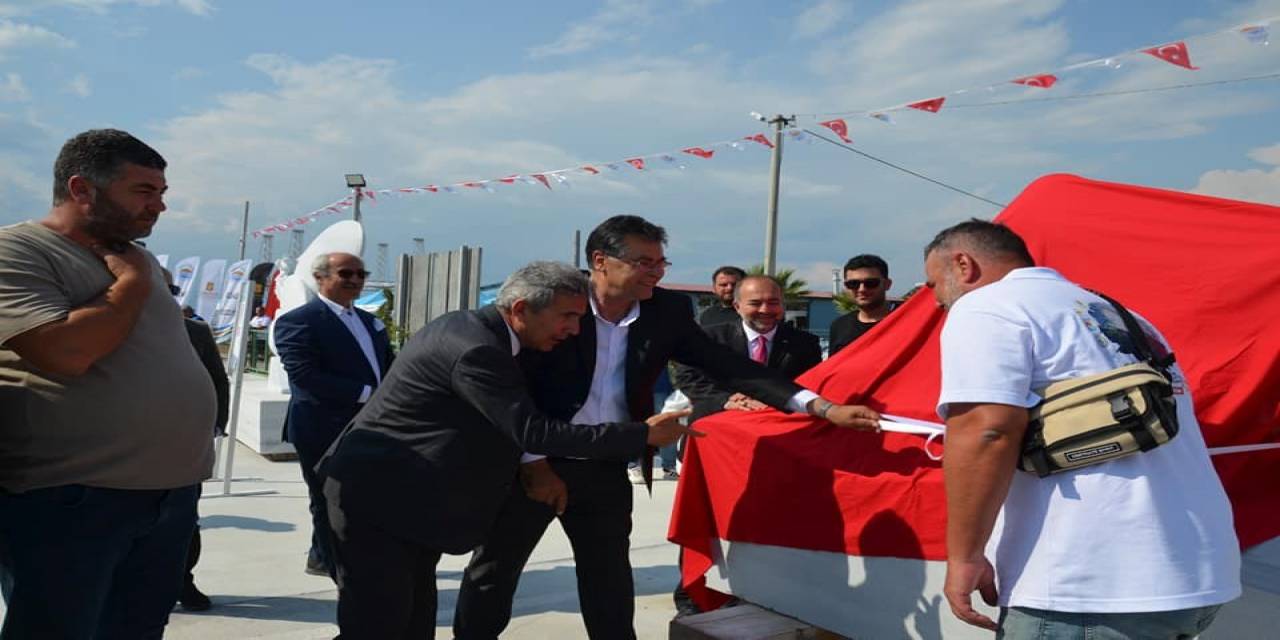 Gömeç Su Altı Heykel Galeri’sinde Sergilenecek Heykeller Törenle Açılı