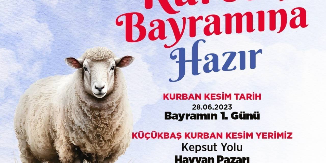 Altıeylül Kurban Bayramı’na Hazır